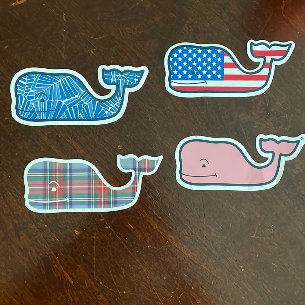 Vineyard Vines Red, White and Blue Sticker Set - Picture 1 of 5